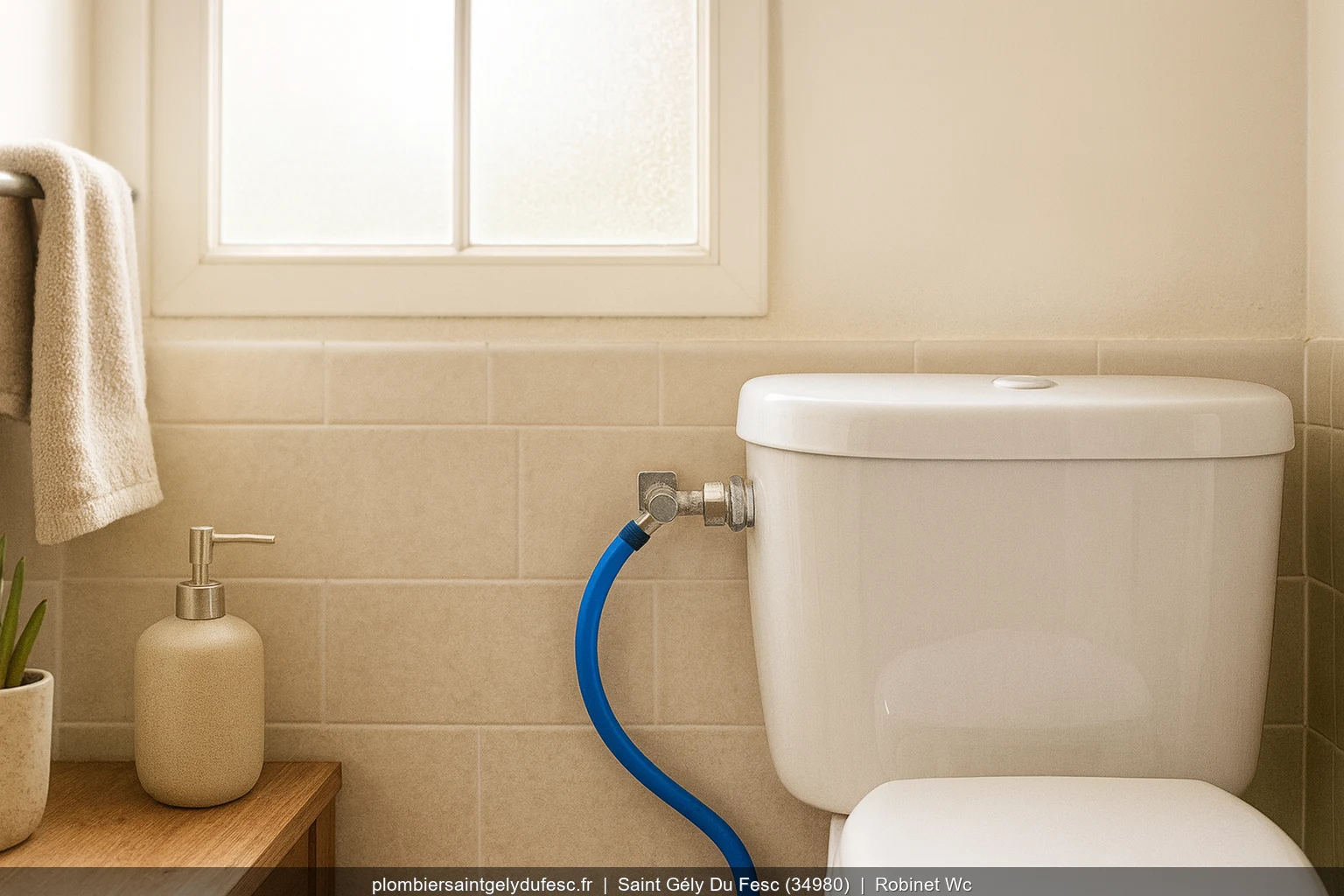 Robinet de WC a Saint-Gély-du-Fesc